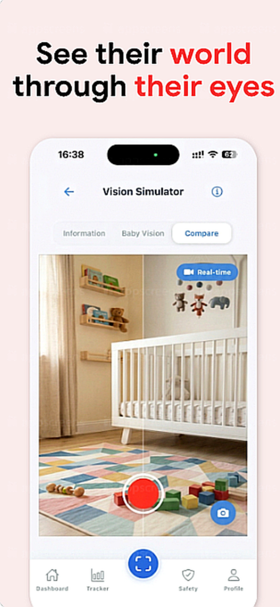 Baby Vision App screenshot