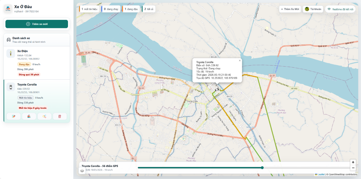 Xe Ở Đâu screenshot