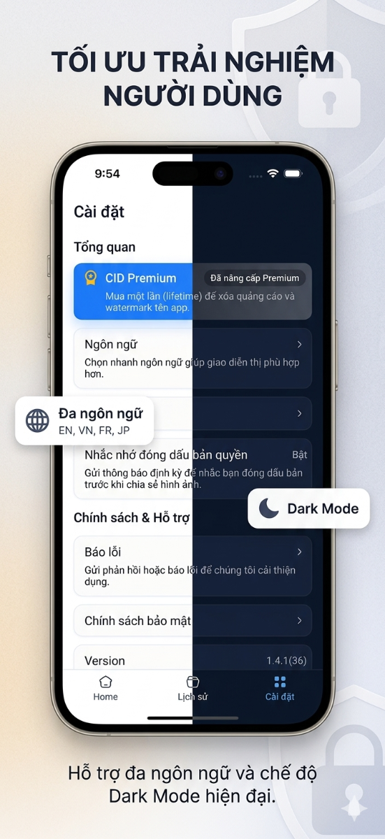 Bảo vệ CCCD screenshot