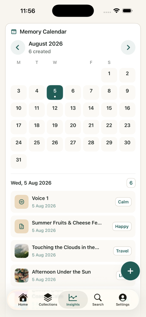 MemoryBox screenshot