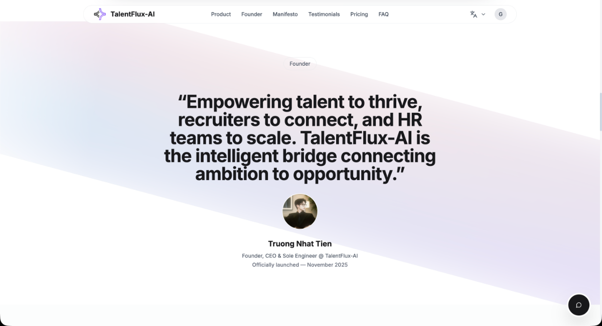 TalentFlux-AI screenshot