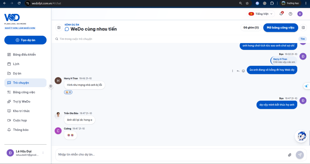 WeDo screenshot