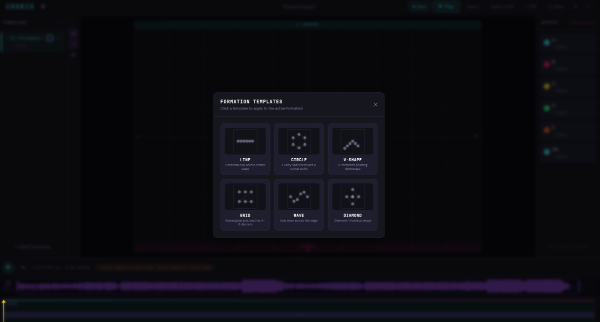 CHORIX screenshot