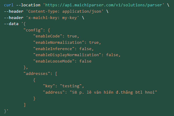 Maichi Parser screenshot