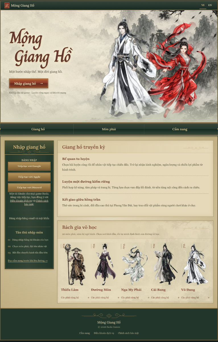 Mộng Giang Hồ screenshot