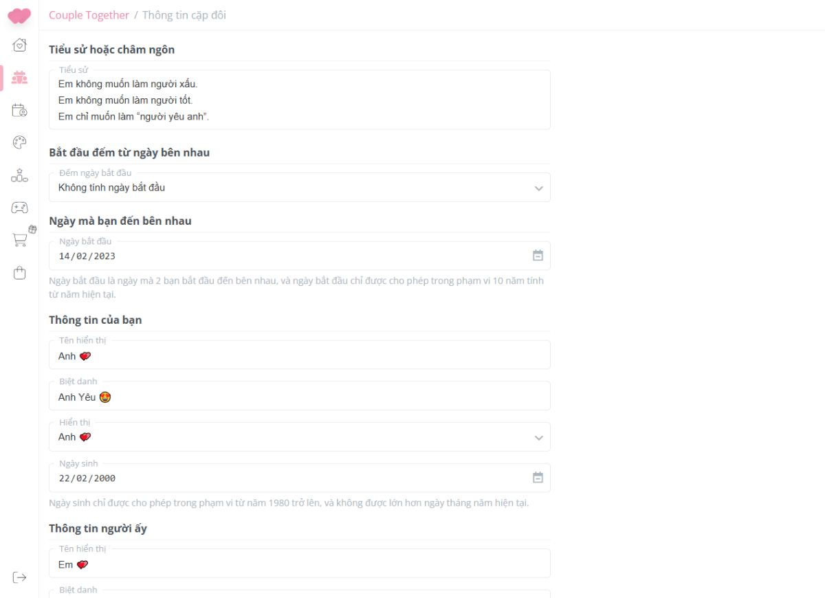 Couple Together screenshot