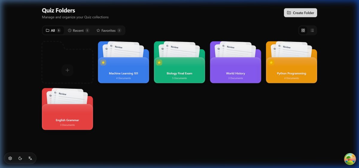Quiz Generator screenshot