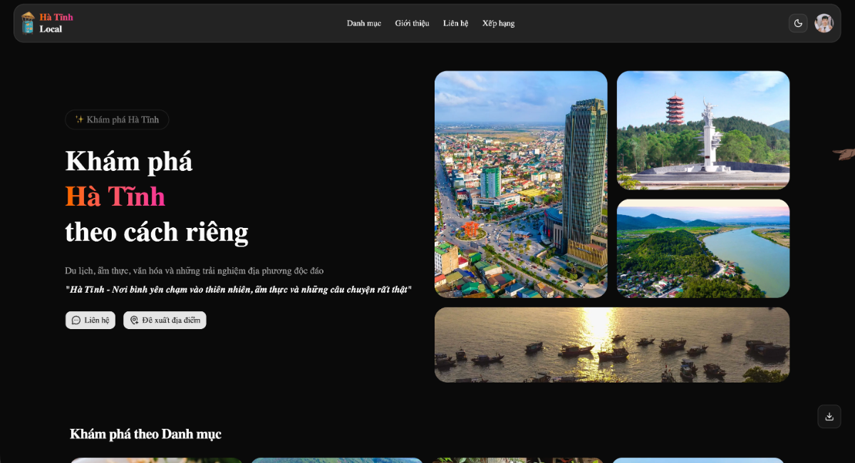 Hà Tĩnh Local screenshot