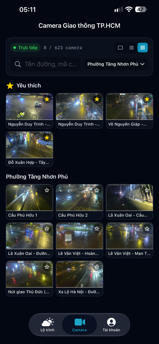 SaiGon Weather Map App screenshot