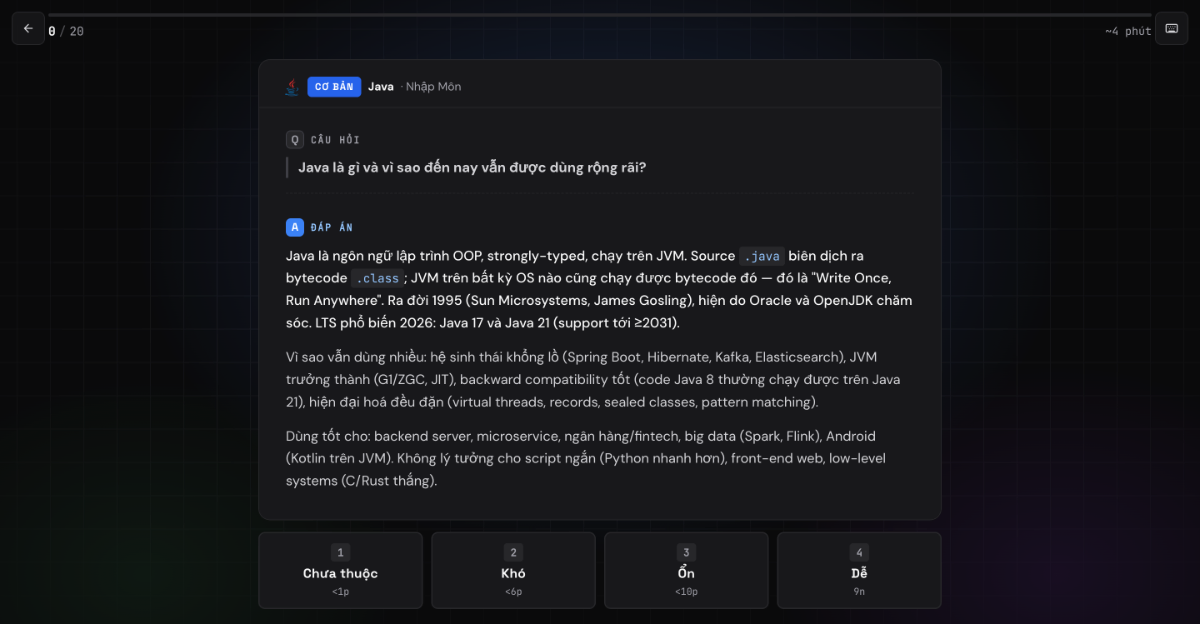 Luyện Phỏng Vấn screenshot