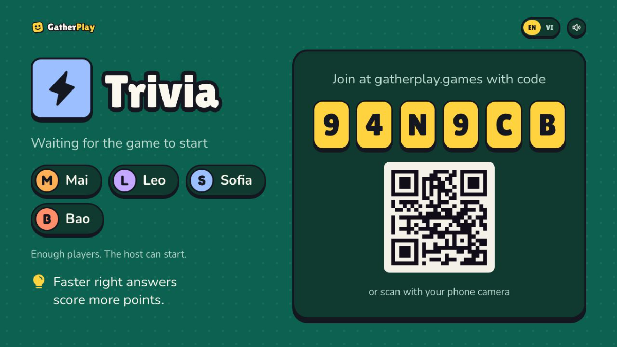 GatherPlay screenshot