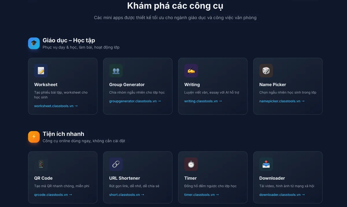 ClassTools.vn screenshot