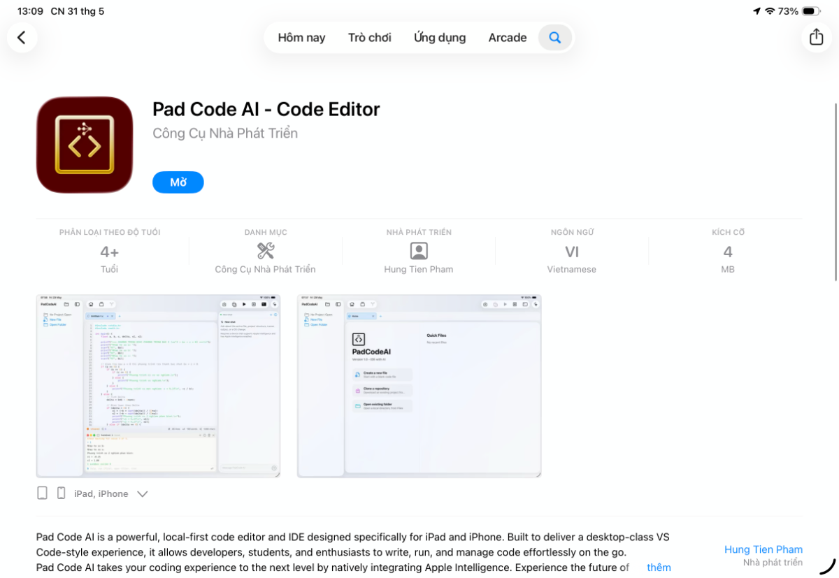 Pad Code AI - Code Editor screenshot