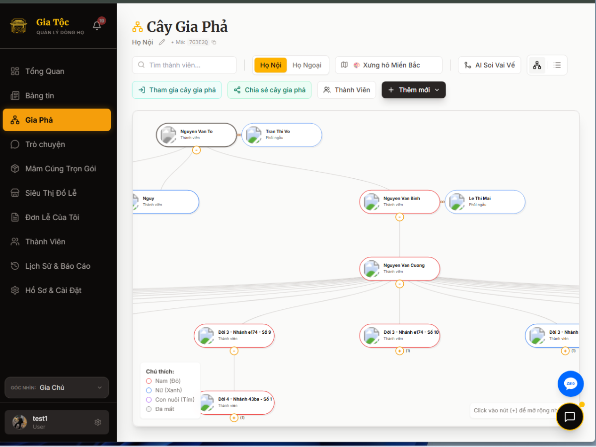 Gia Tộc screenshot