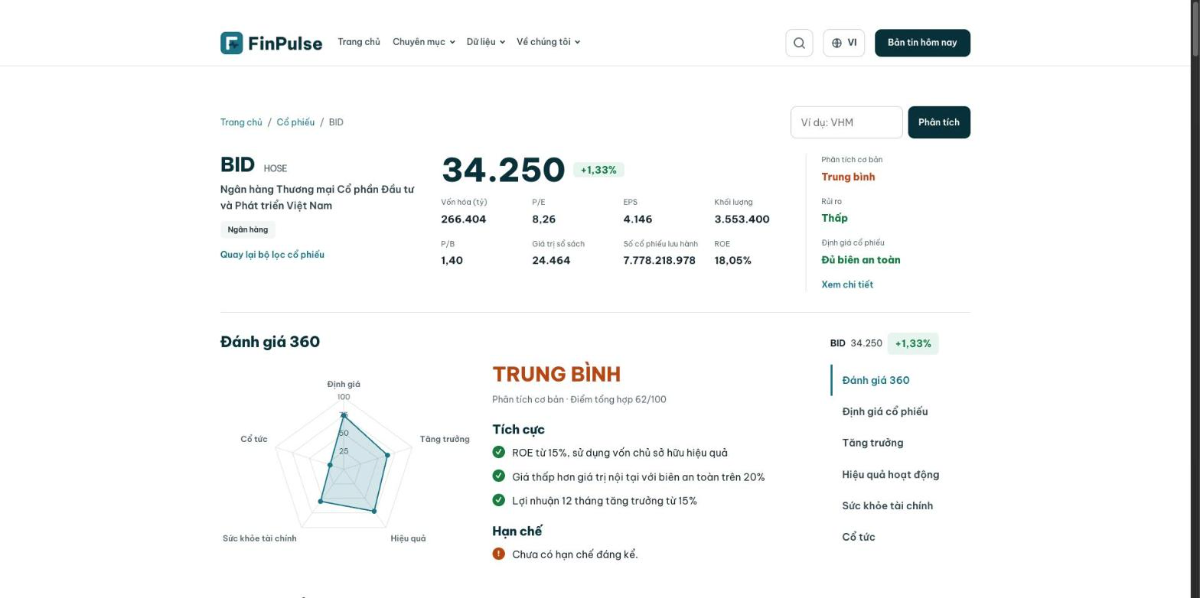 FinPulse screenshot