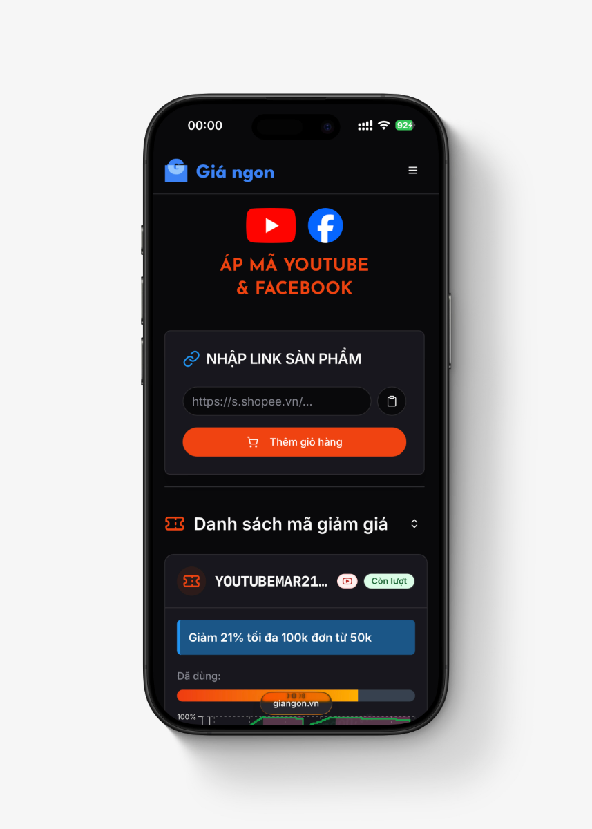 GiaNgon.vn screenshot