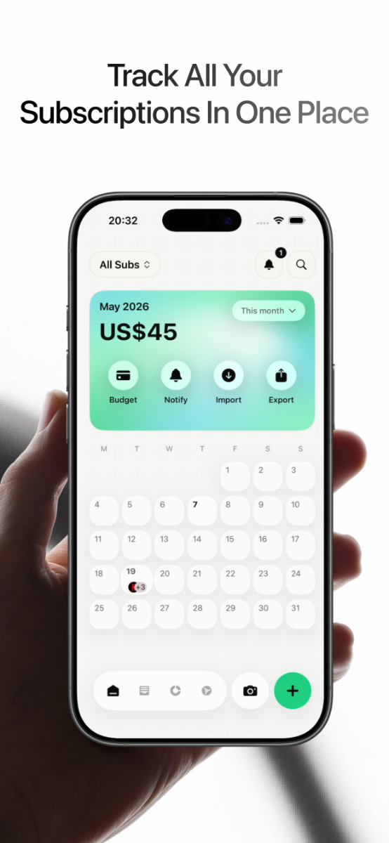 Savmo : Subscription Manager screenshot