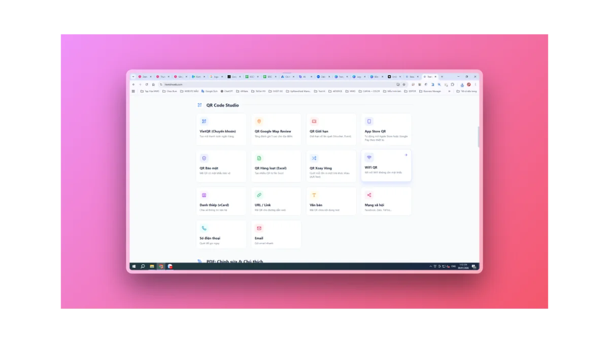 Tiện ích web screenshot