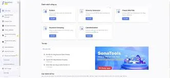 Sonatools.io: The Powerful SEO Toolkit f screenshot