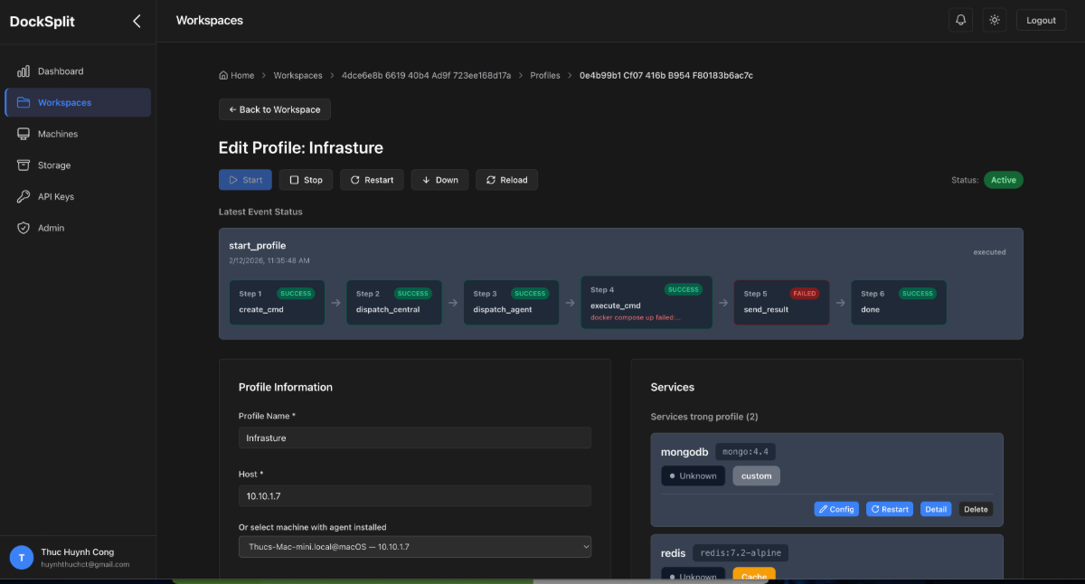 DockSplit screenshot