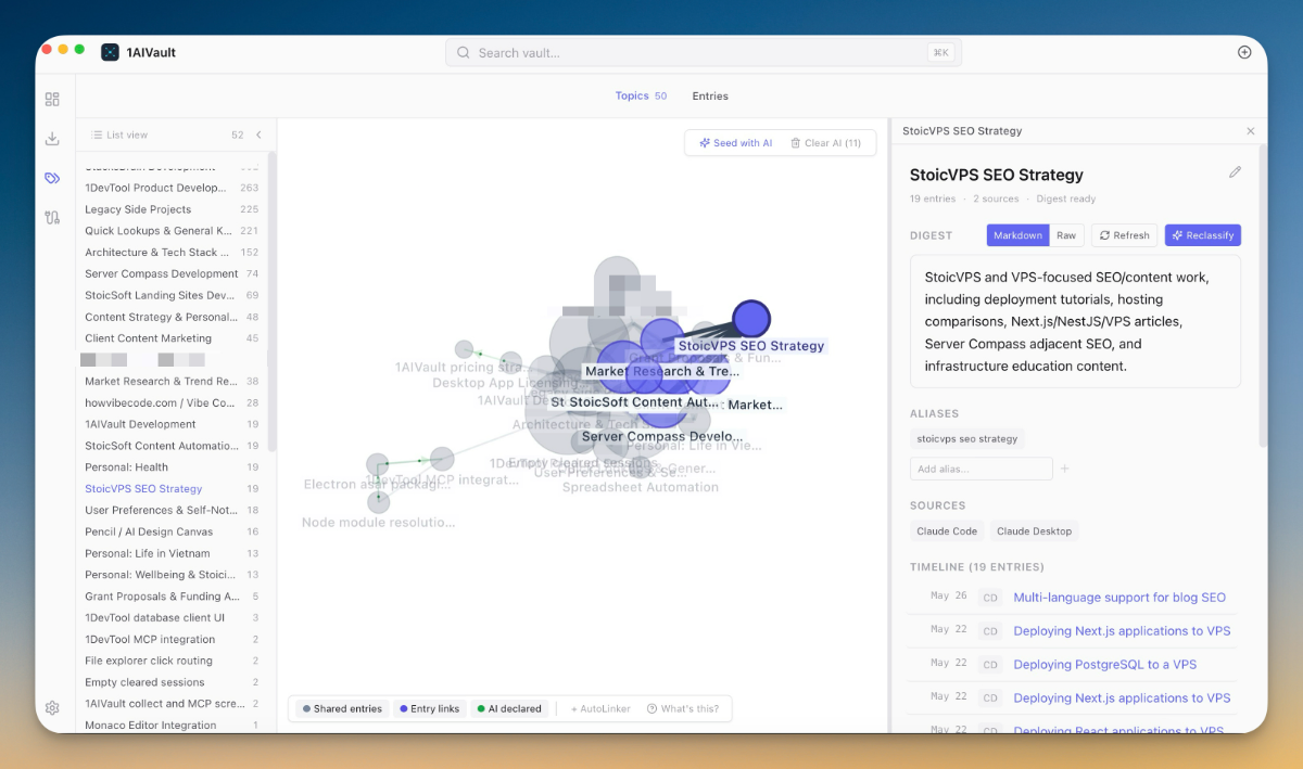1AIVault screenshot