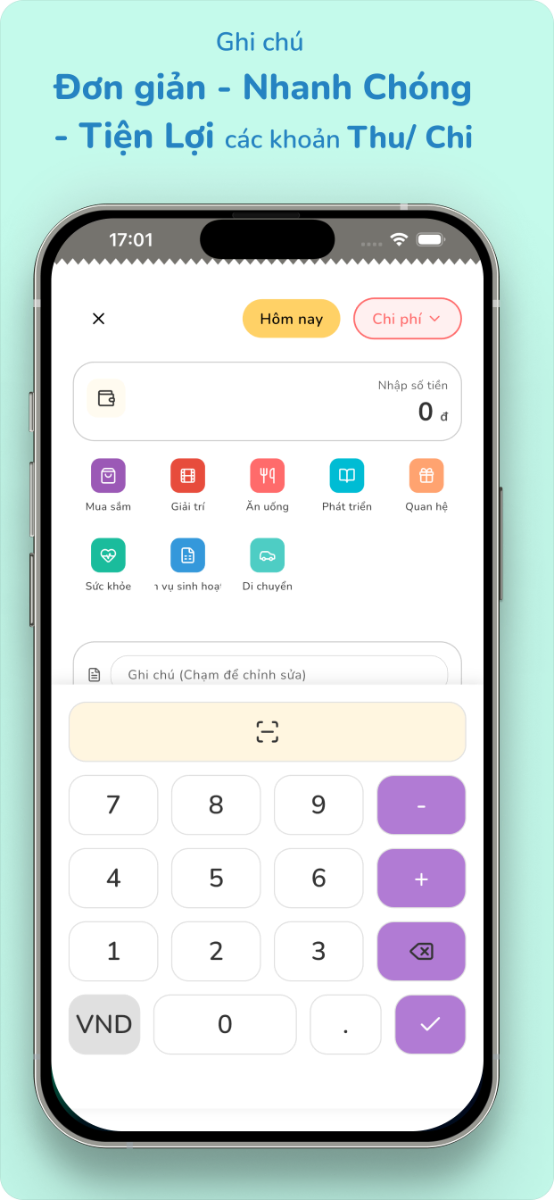 MoneyLoop: Chi tiêu Thông minh screenshot