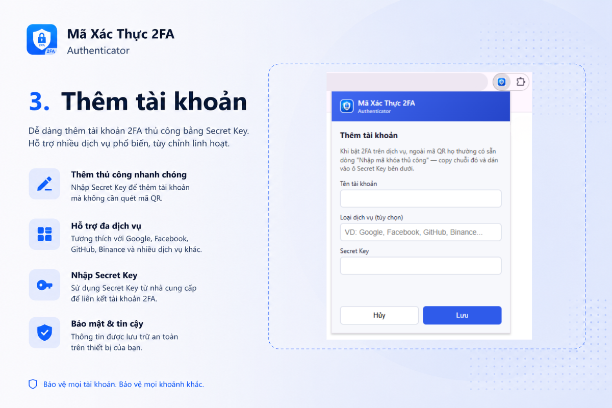 Mã Xác Thực screenshot