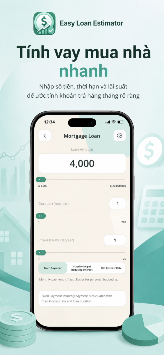 Easy Loan Estimator screenshot