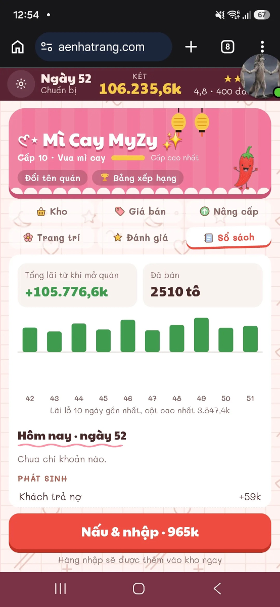 Tiệm Mì Cay screenshot