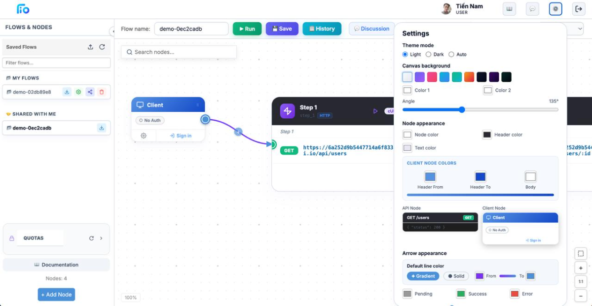TryFio screenshot