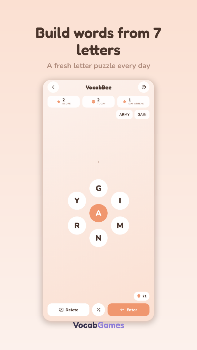 VocabGames screenshot