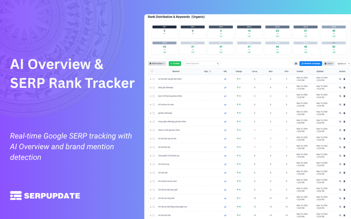 Advanced SEO/GEO Audit & Rank Checker screenshot