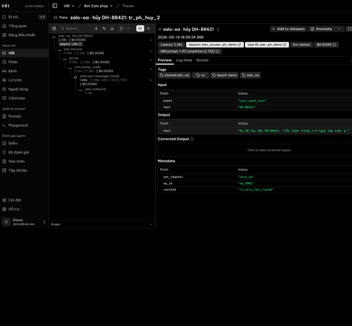 Vết screenshot