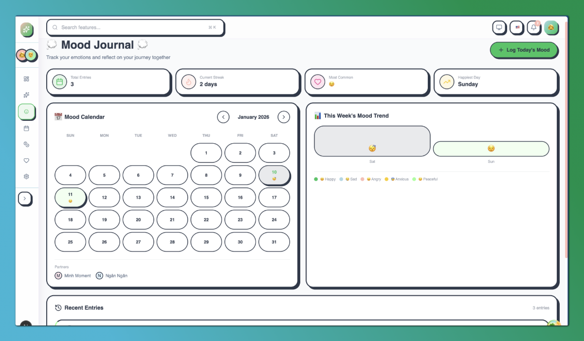 CoupleGrow screenshot
