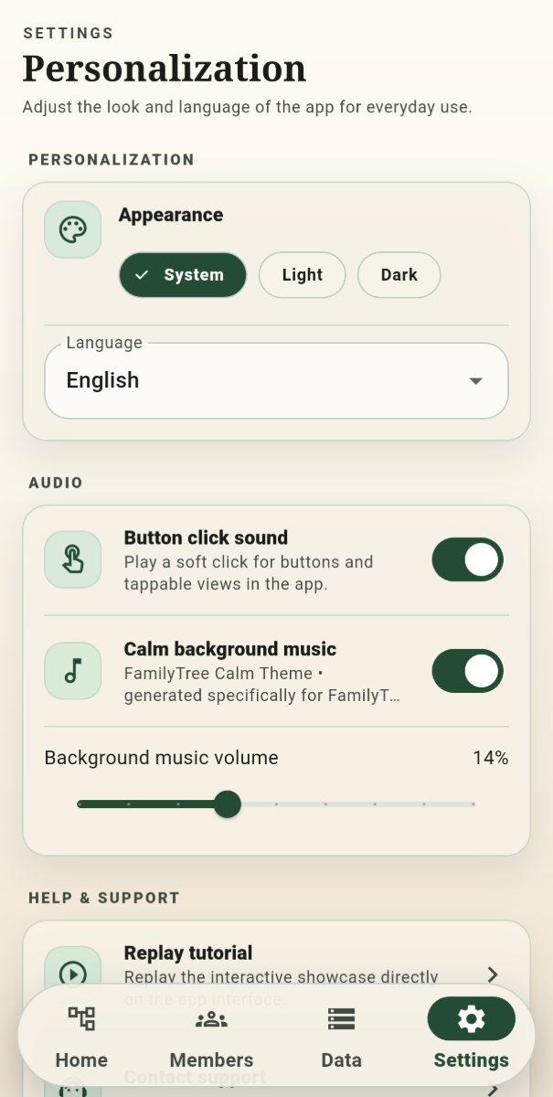 Family Tree screenshot