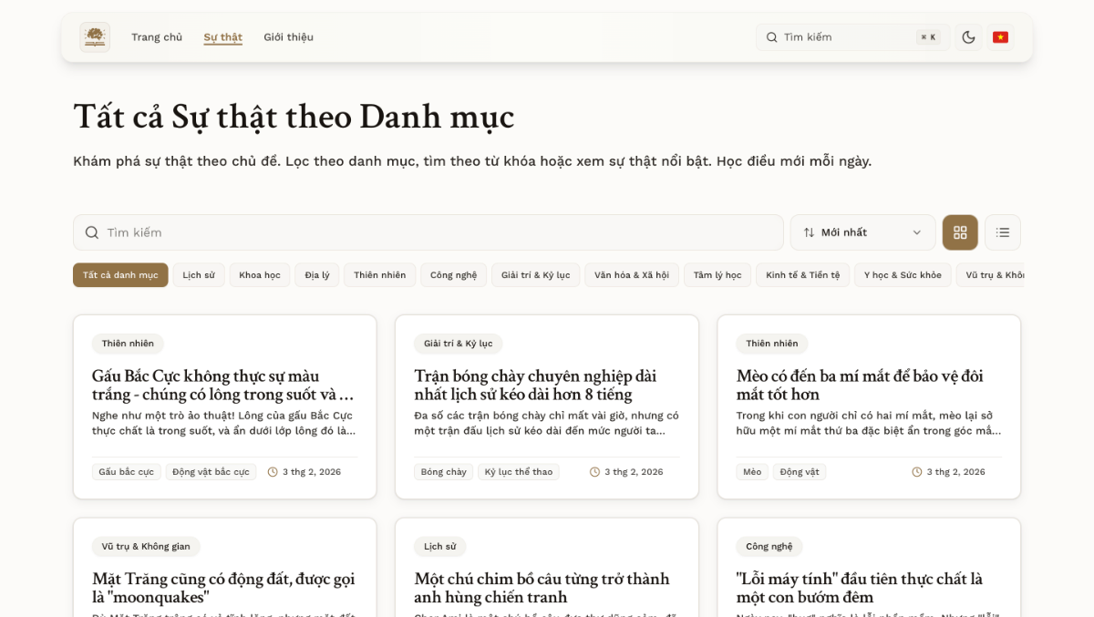 Truepedia screenshot