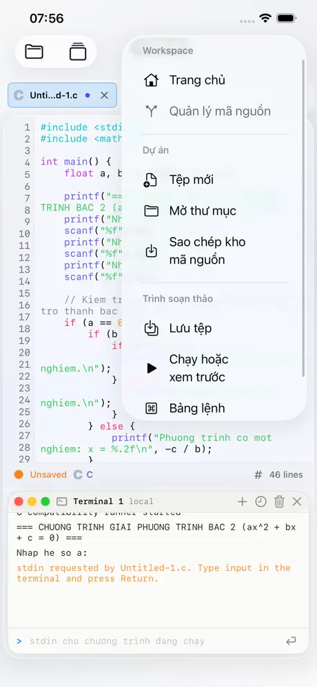 Pad Code AI - Code Editor screenshot