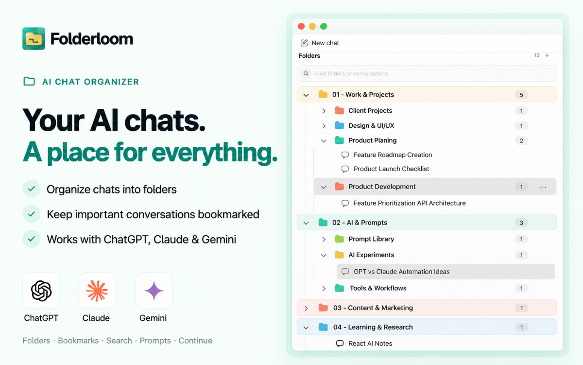 Folderloom screenshot