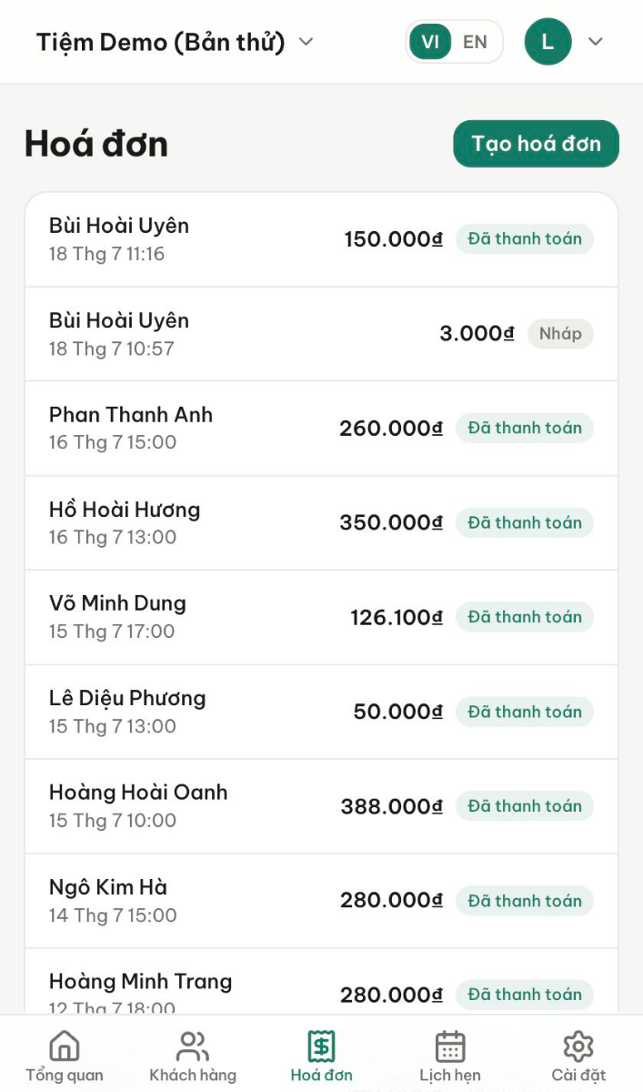 Quenify screenshot