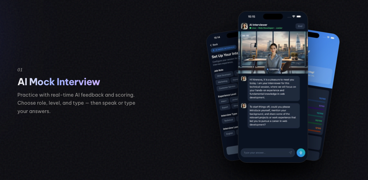 HireNova screenshot