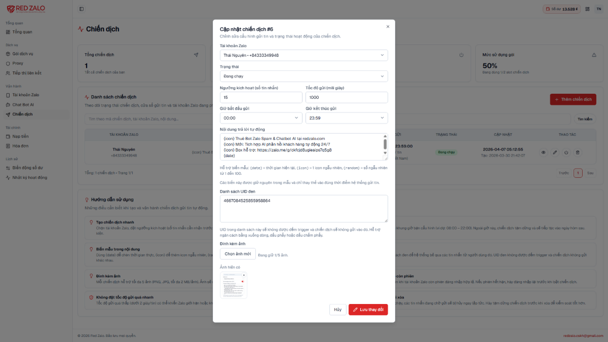 Red Zalo screenshot
