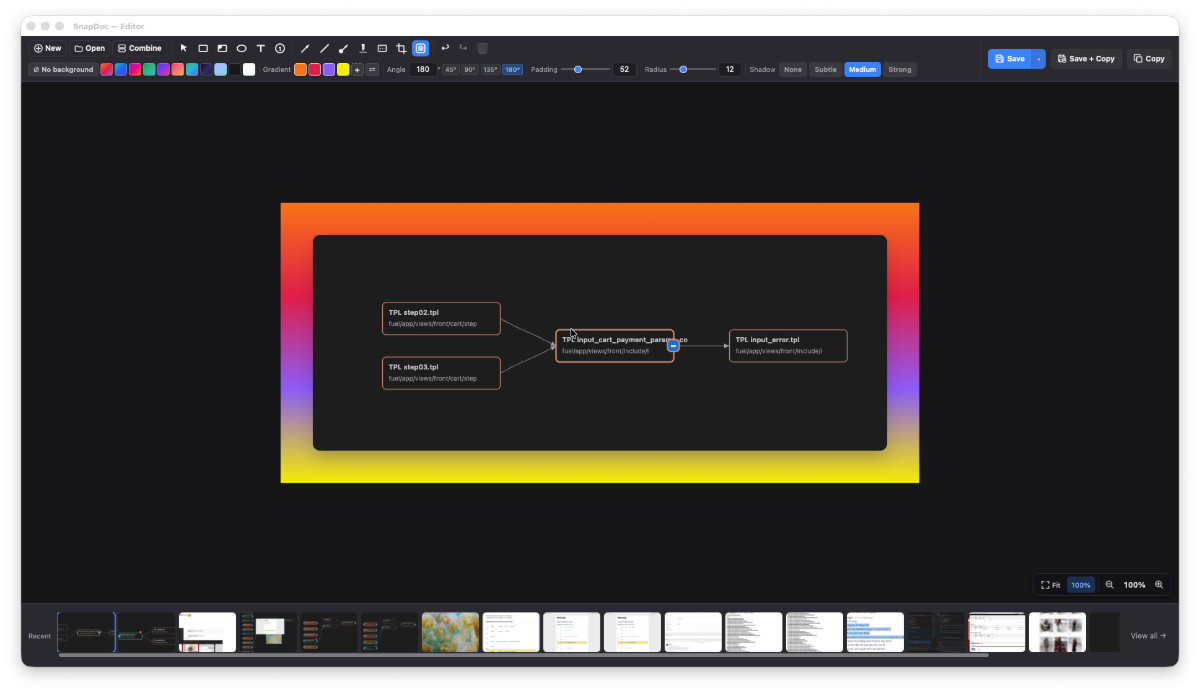 Snapdoc screenshot