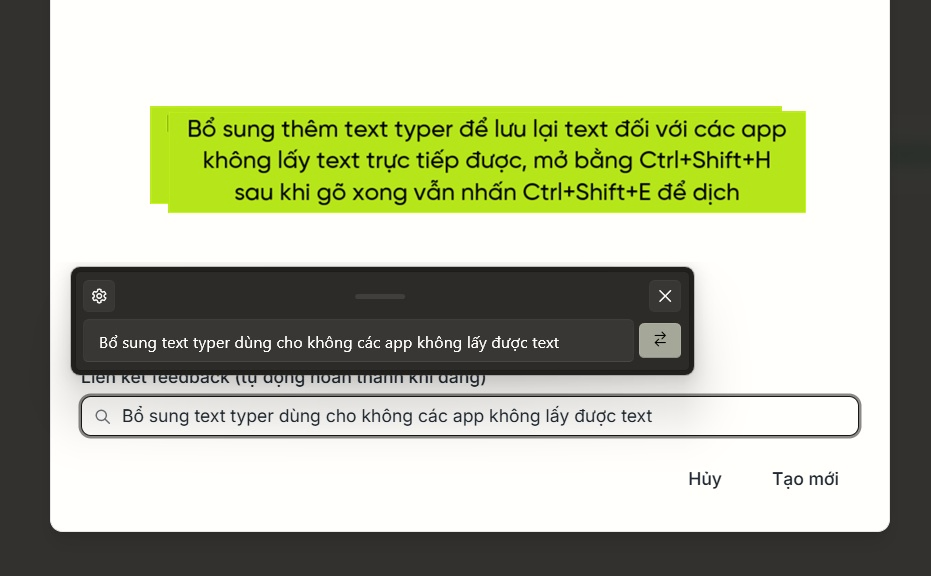 Instant Translate (chỉ Windows) screenshot