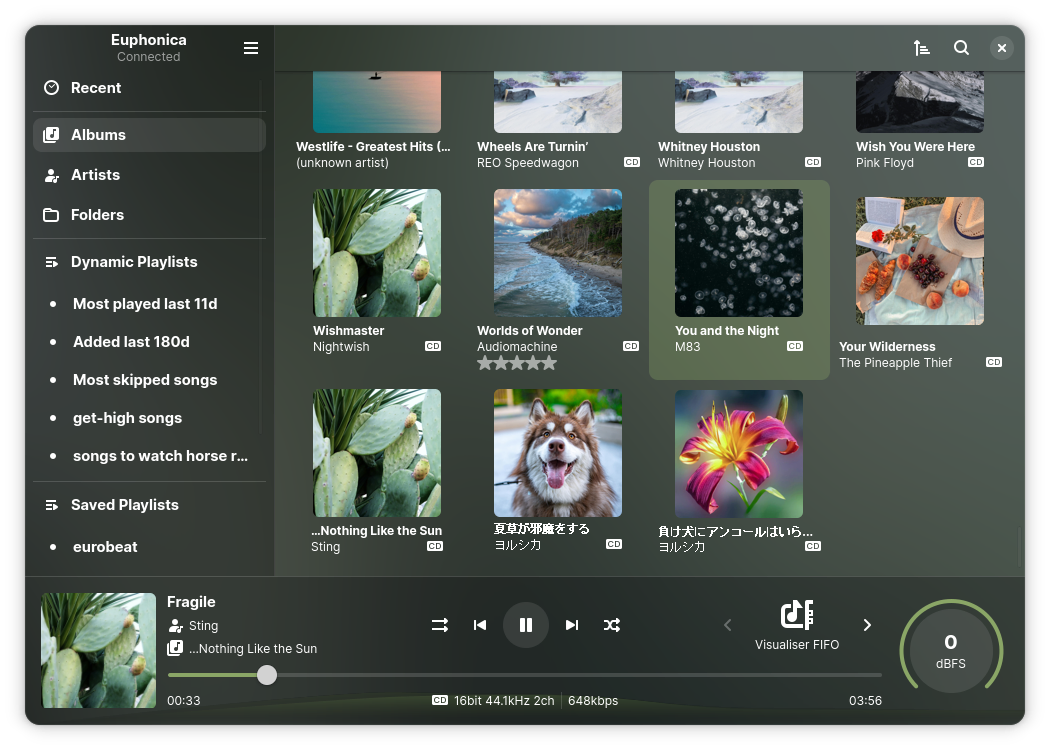 Euphonica screenshot
