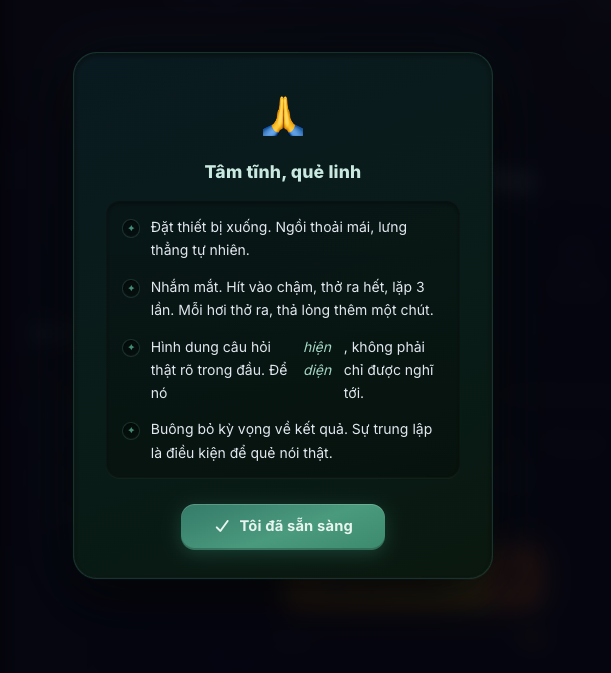 Gieo Quẻ Kinh Dịch Online screenshot