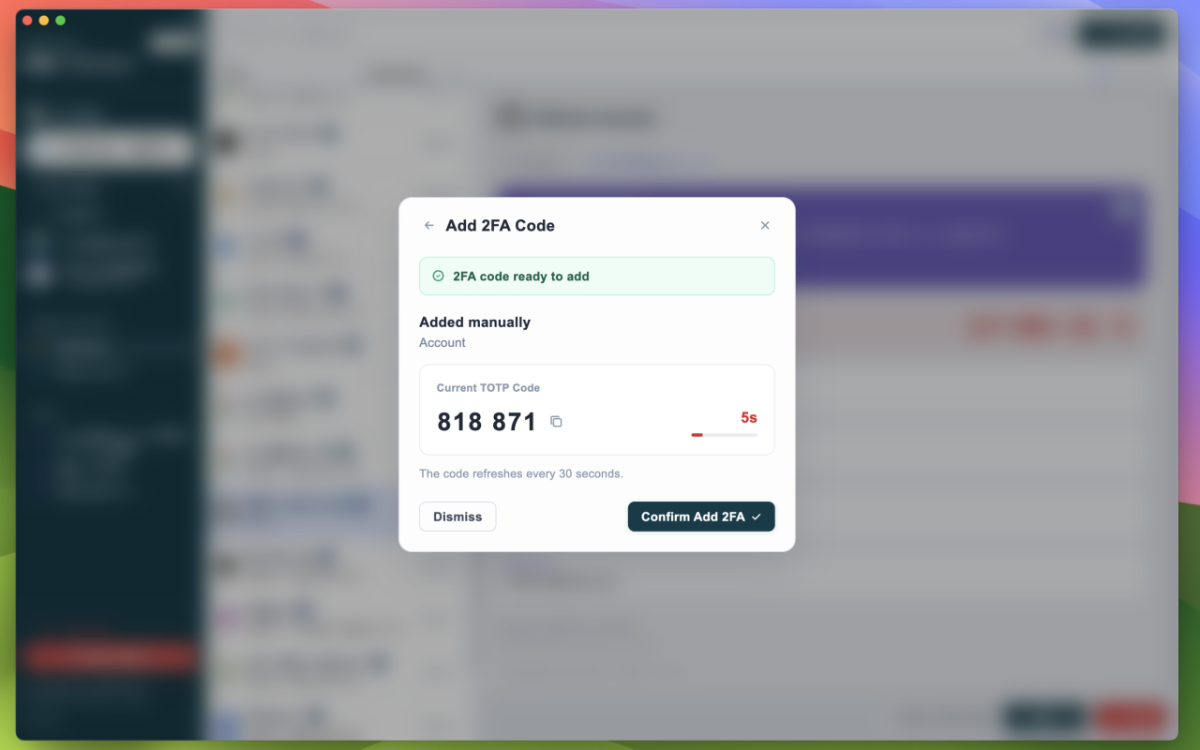 LumenPass Password Manager screenshot