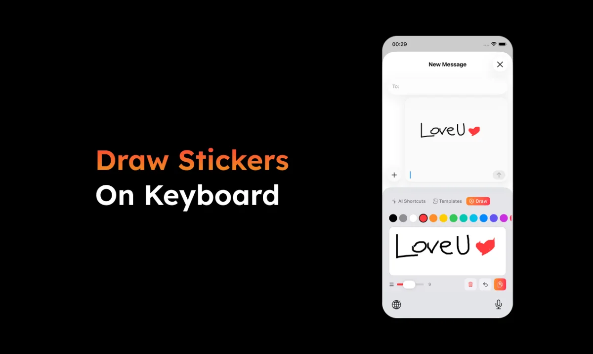 TypingMate: AI Shortcuts Keyboard App screenshot