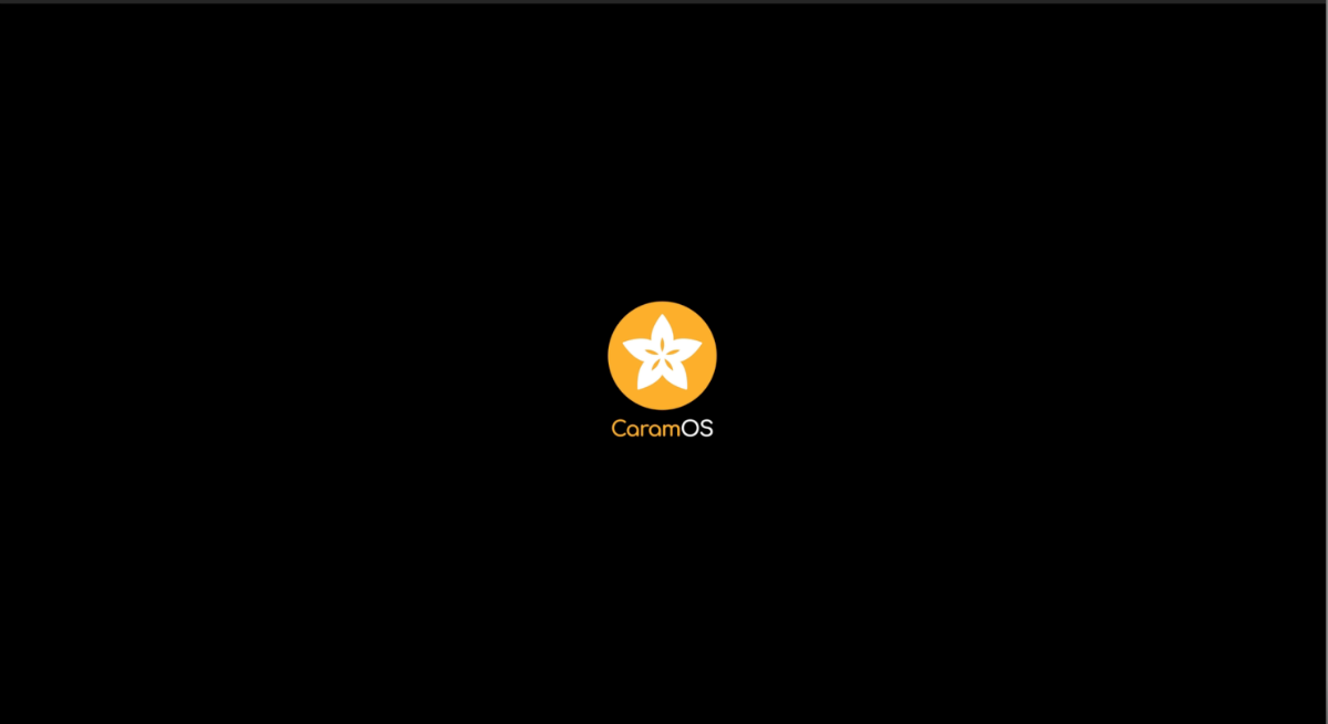 CaramOS screenshot