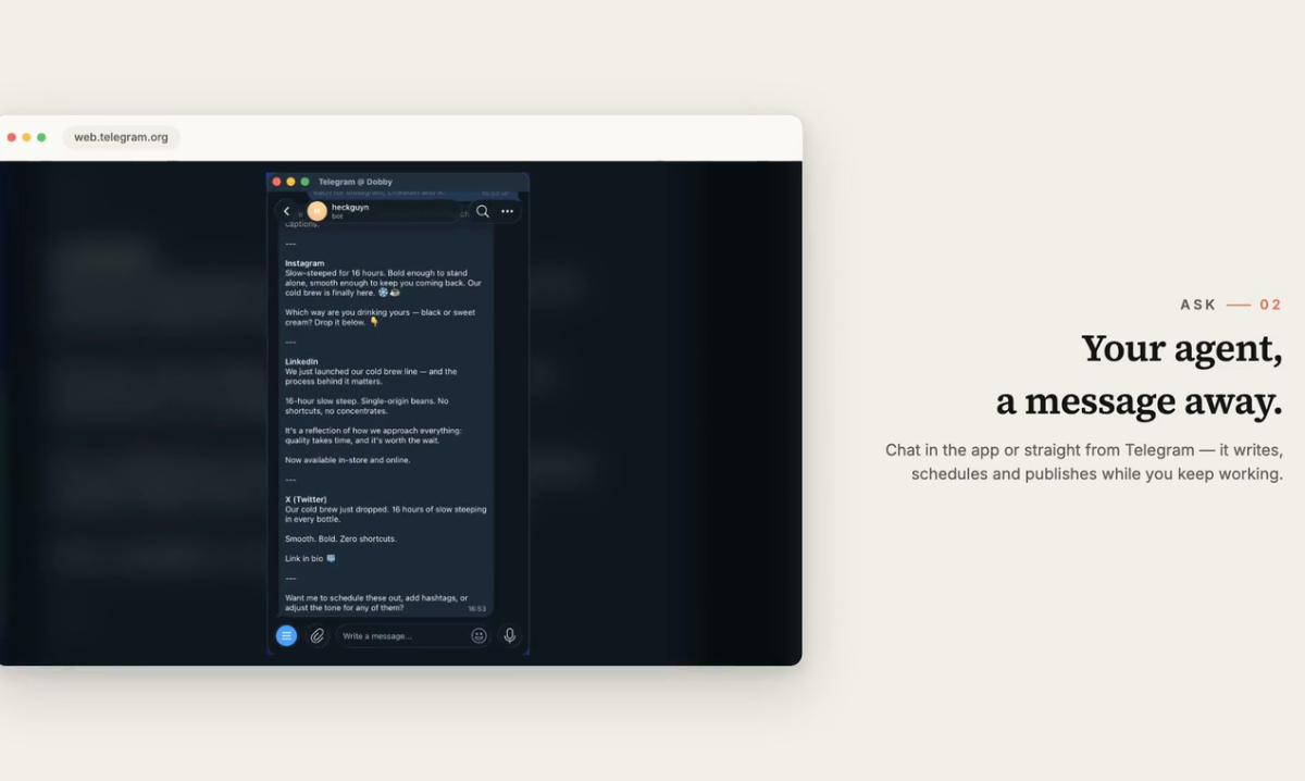 PostClaw screenshot