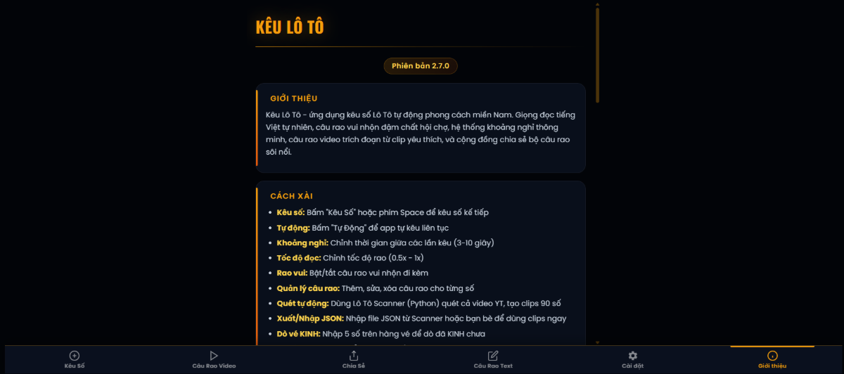 Kêu Lô Tô - Miền Nam screenshot